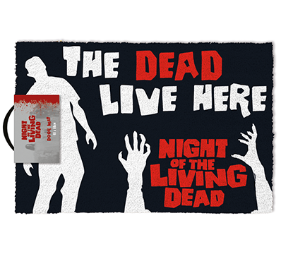 NIGHT OF THE LIVING DEAD - THE DEAD LIVE HERE (DOORMAT)