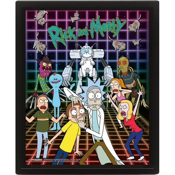 RICK AND MORTY (CHARACTERS GRID)