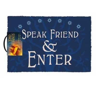 LORD OF THE RINGS (SPEAK FRIEND & ENTER)