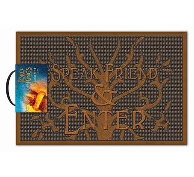 LORD OF THE RINGS COPPER RUBBER MAT